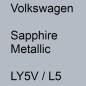 Preview: Volkswagen, Sapphire Metallic, LY5V / L5.